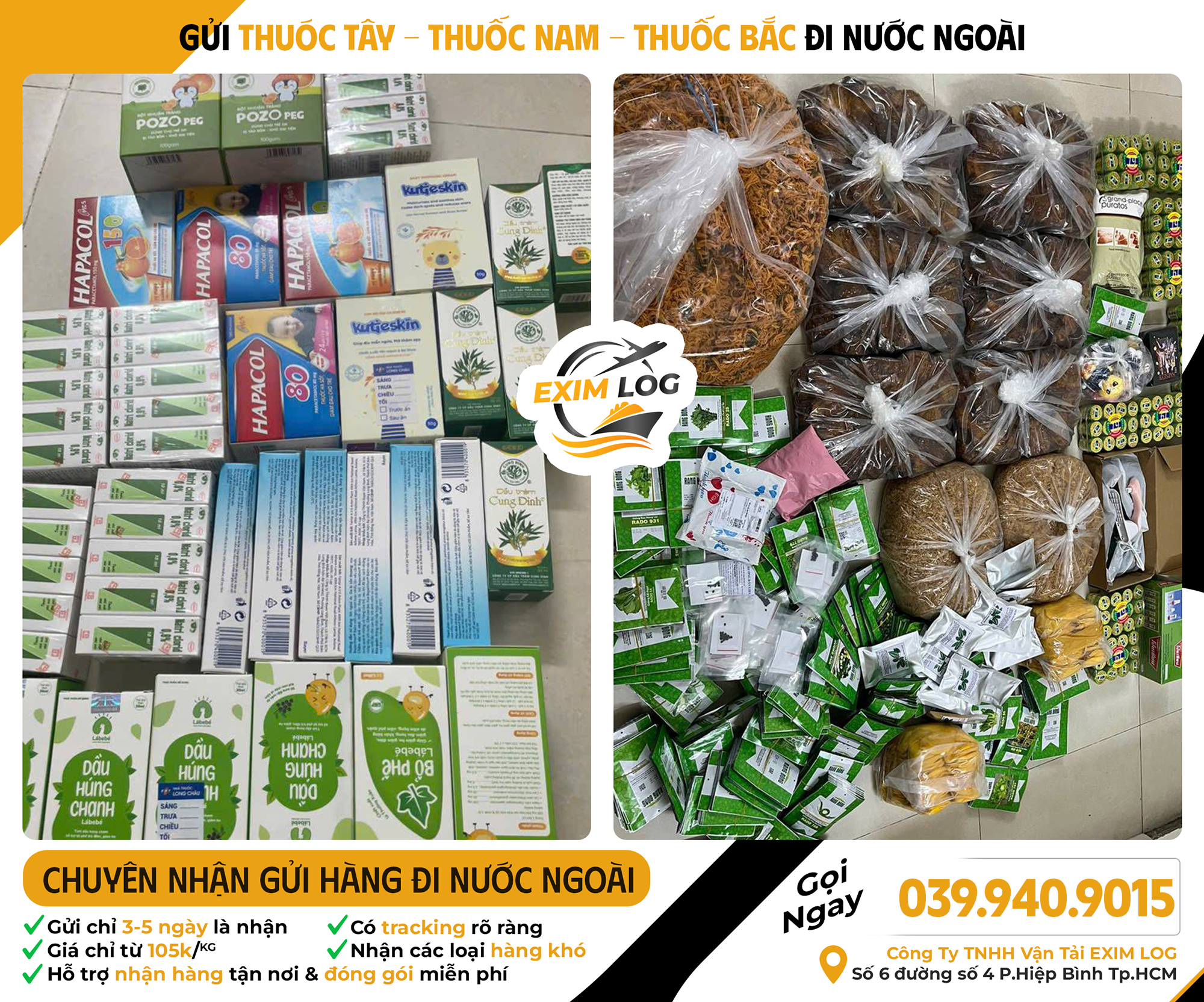 Gửi hàng đi Mỹ bao thuế cực dễ