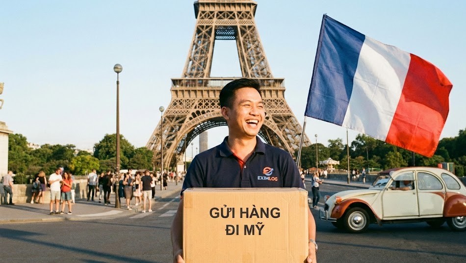 Gửi hàng đi Pháp giá rẻ